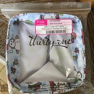 Little caddy with snowman